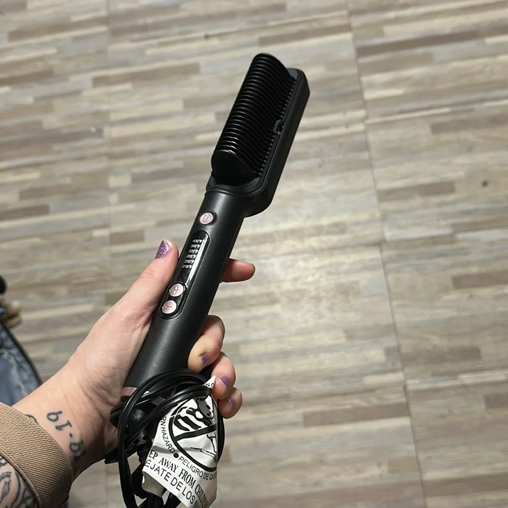 Hair straightening brush - Picture 2 of 3